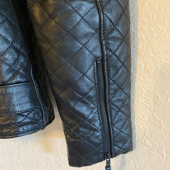 Quilted Leather Jacket exemplar size XS - Picture 5 of 13